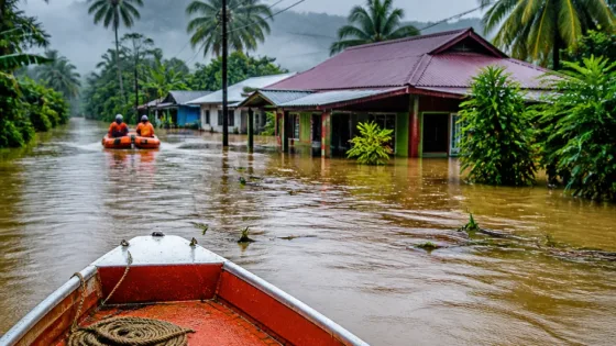 Banjir melanda Aceh dan Sumatera Utara, ribuan warga terdampak