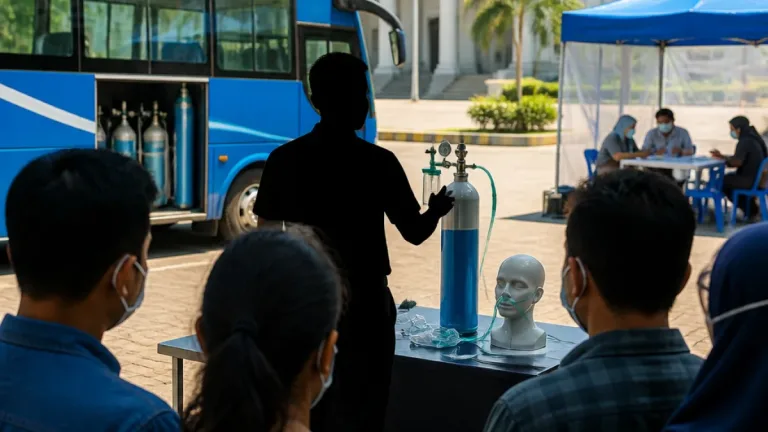 Kemenkes bantah narasi sesak napas soal foto Menkes pakai tabung oksigen