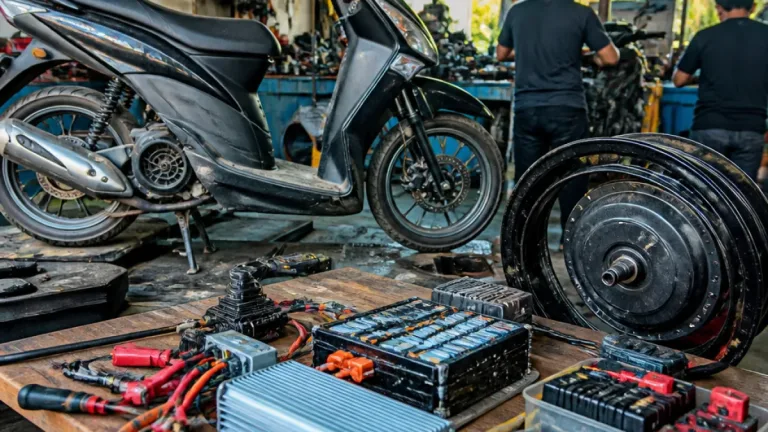 Pemerintah kembali bahas peluang insentif konversi motor listrik