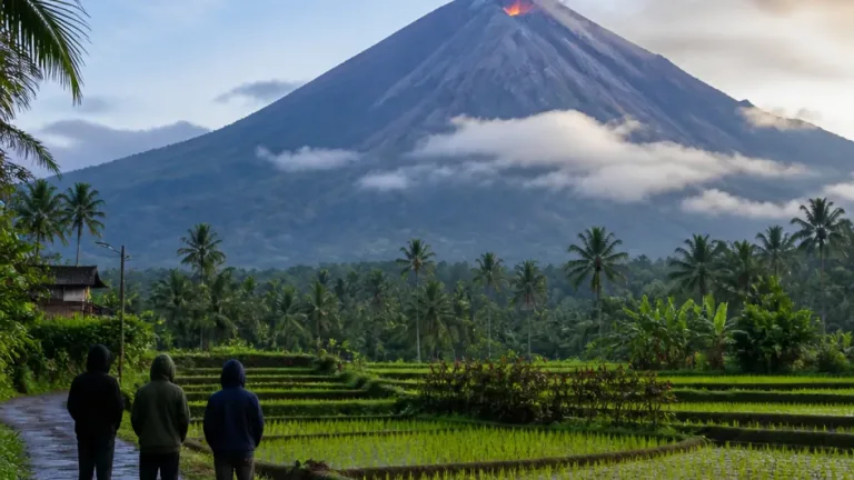 Gunung Semeru erupsi lima kali pada 26 Oktober, status tetap Siaga